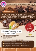 Cocoa Processing and Chocolate Production Training