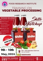 Training on Vegetable Processing